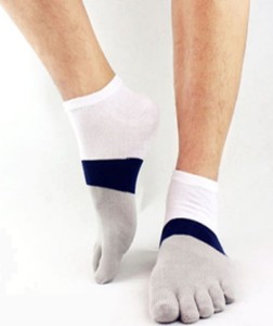 MEER Stopki Męskie z Pięcioma Palcami Pięciopalczaste 39-42 SM05