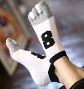 MEER Stopki Męskie zPięcioma Palcami Pięciopalczaste 39-42 ST08